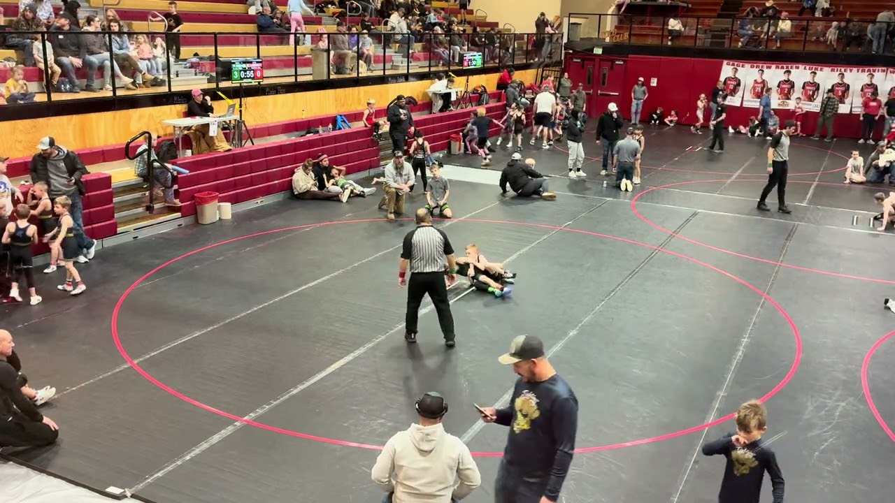 Liam’s second match at spartan grappler tournament 01/17/26