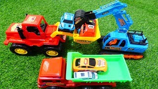 Toy Cars For Kids| Fire Truck Dump Truck & Police Car -Toys Kids Channel