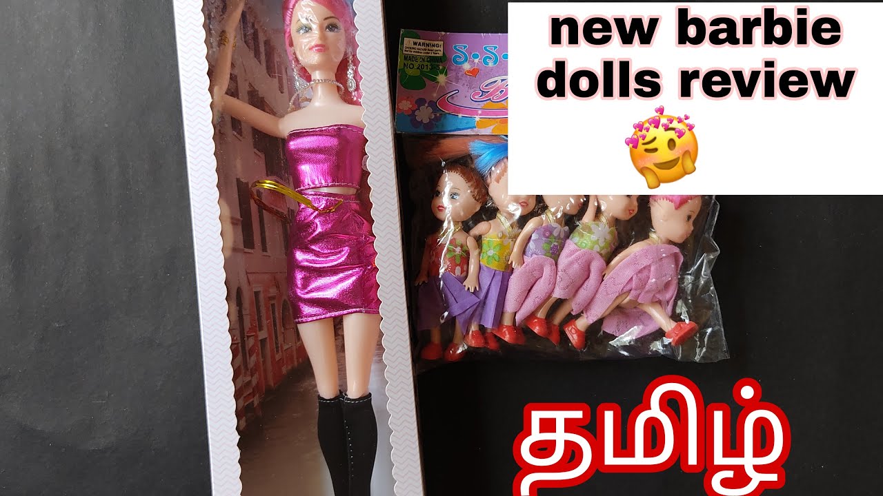 New barbie dolls review / barbie dolls review tamil/ miniature cooking