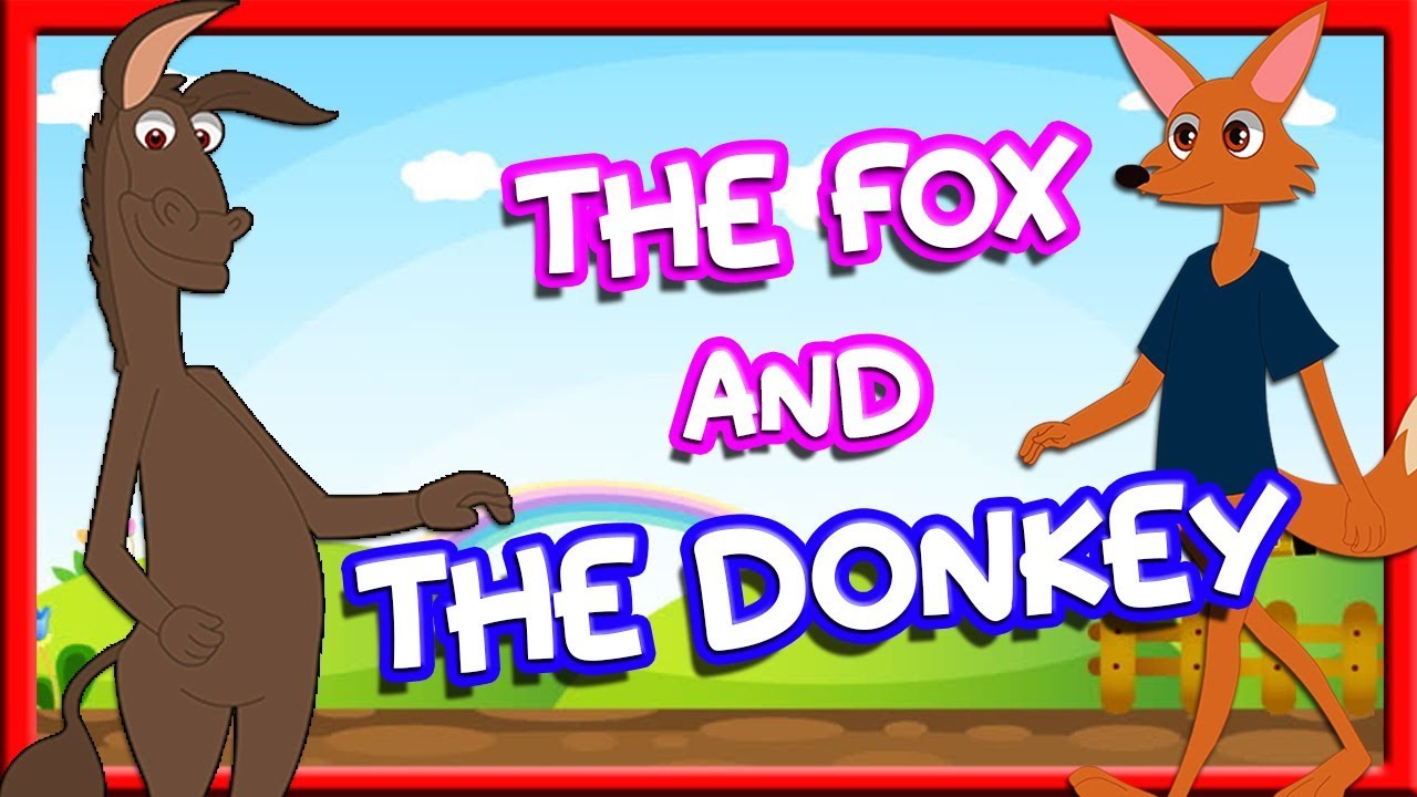 The Fox And The Donkey | Story For Kids In English | Animated English Story | TUK TUK TV English - YouTube