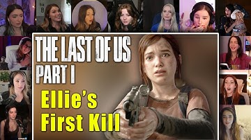 ALL GIRLS REACT TO THE LAST OF US PART I FULL GAME CUTSCENES|REACTION MASHUP|2025|GAME MOVIE|PART 4