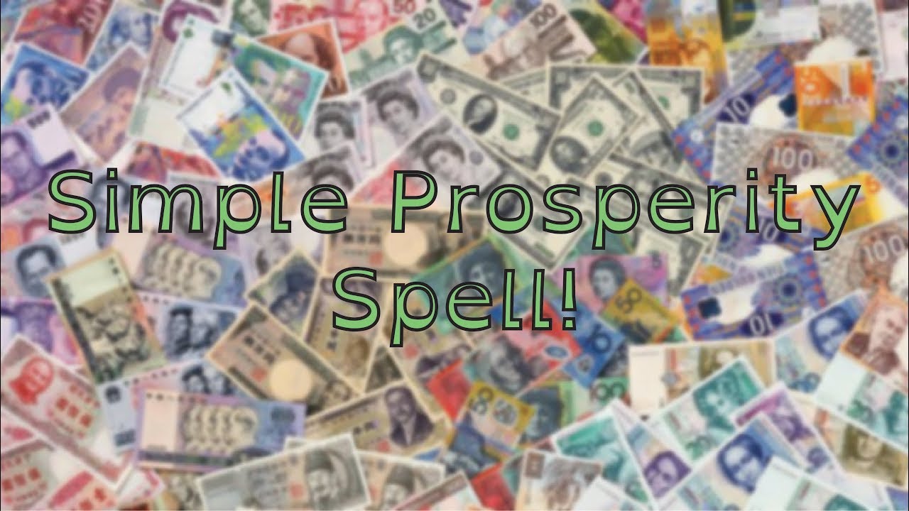 Witchy Tip - Simple Spell For Prosperity