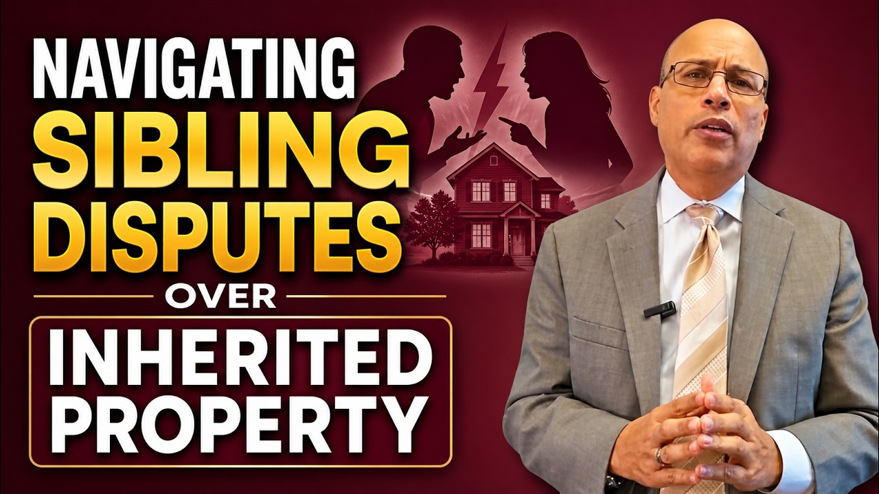 Navigating Sibling Disputes Over Inherited Property | Learn with the ...