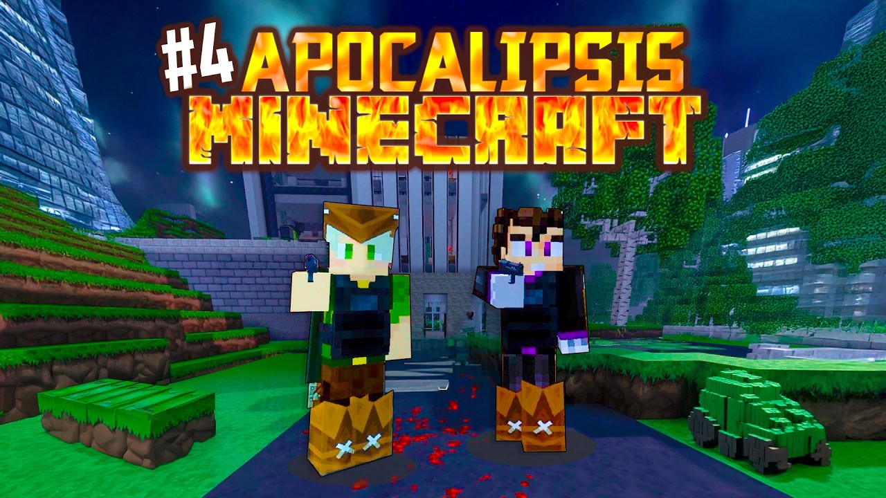 100 dias en APOCALIPSISMINECRAFT: ASALTAMOS LA CIUDAD #4