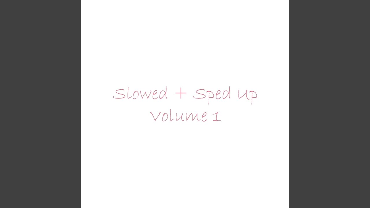 Bubble Gum (Sped Up)