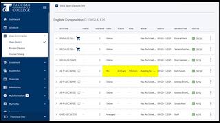 2021 Fall Class Search