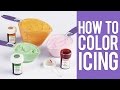 Learn How To Color Buttercream Icing