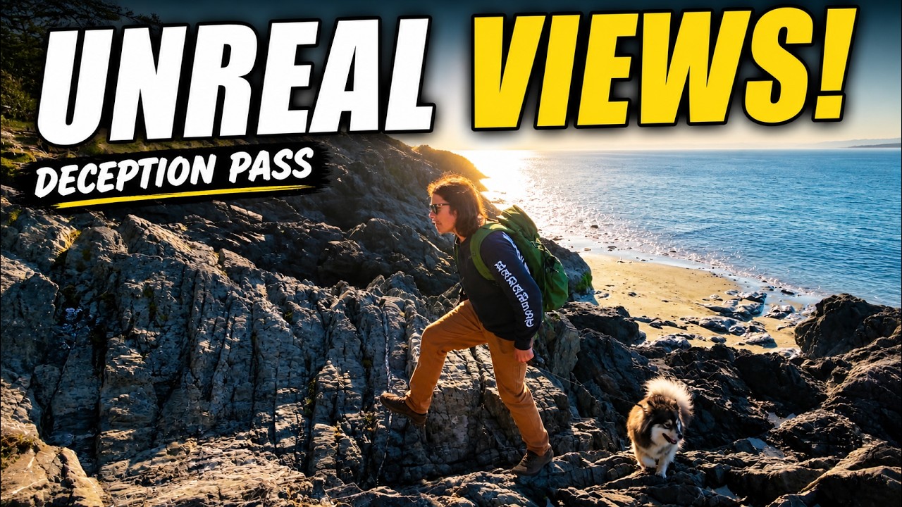 Camping at Deception Pass with My Dog… Unreal Views