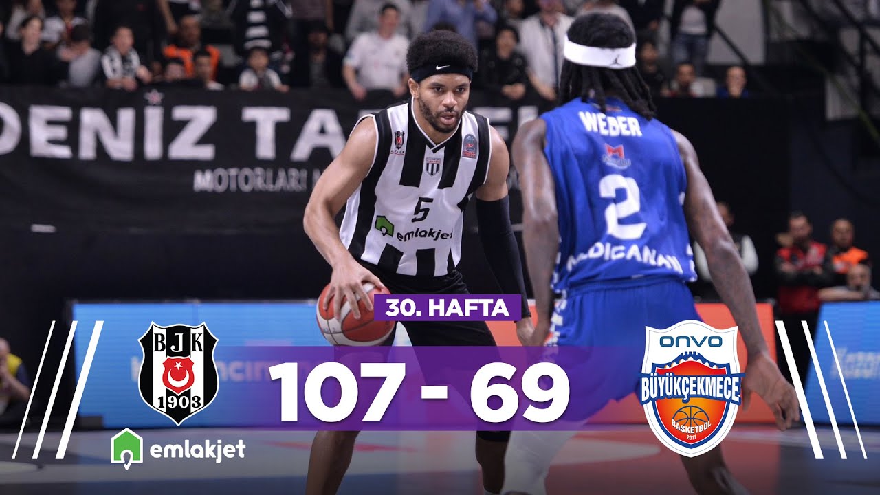Beşiktaş Emlakjet 10769 Onvo Büyükçekmece Basketbol Türkiye Sigorta