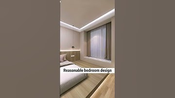 Reasonable bedroom design