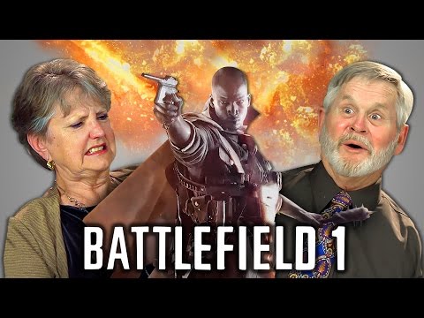 ELDERS REACT TO BATTLEFIELD 1 (Trailer & Gameplay)