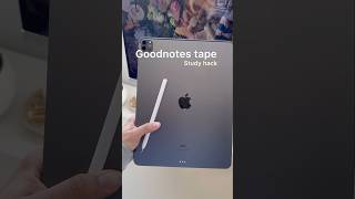 Memorization @Goodnotes tape study tip! 📚#student #ipad #goodnotes #studytip #digitalnotes #apple