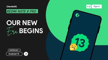 How to flash Cherish OS Android 13 STABLE "OFFICIAL" for Redmi Note 8 pro(Begonia) #redminote8pro 💖🔥