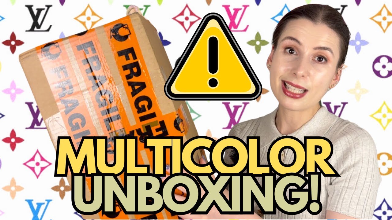 UNBOXING MY NEW LV MULTICOLOR BAG!! 😲 Louis Vuitton Multicolor
