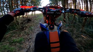 KTM EXC 250  Forest Ride