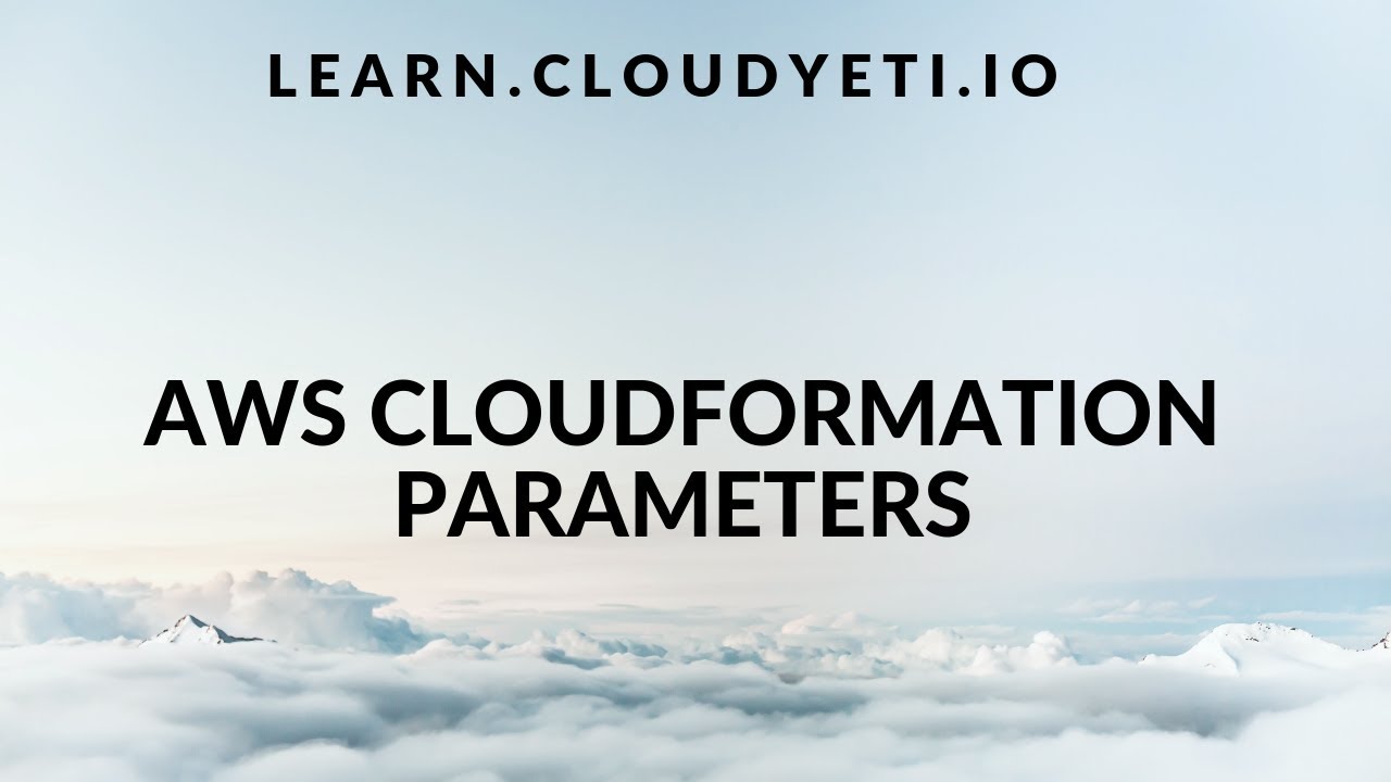 Aws Cloudformation Parameters Tutorial | Beginner Tutorial | Cloudformation Series Part 5