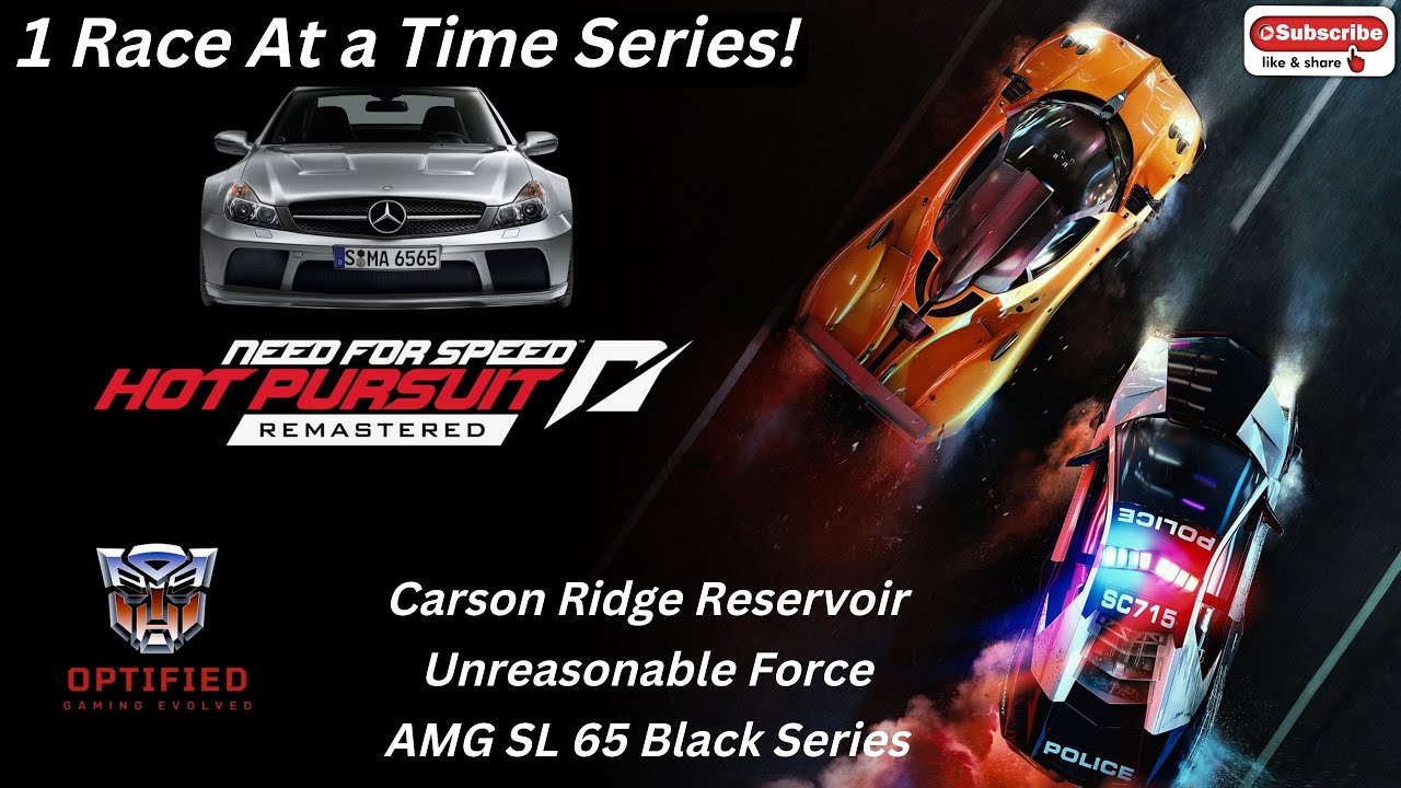 AMG SL65 Black Series - NFS Hot Pursuit Remastered - Unreasonable Force 