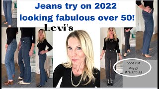 Jeans over 50, 55 and 60!  Levi's Fashion fits our Retirement lifestyle!