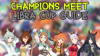 CHAMPIONS MEET: LIBRA CUP GUIDE (Stats, Skills, Support Cards) | Umamusume: Pretty Derby