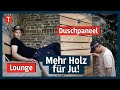 Nerdy Timber baut Julien Bam Holzlounge & Duschpaneel / #poolstaffel5