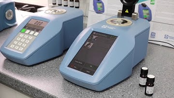 Refractometer calibration with Bellingham + Stanley calibration fluid