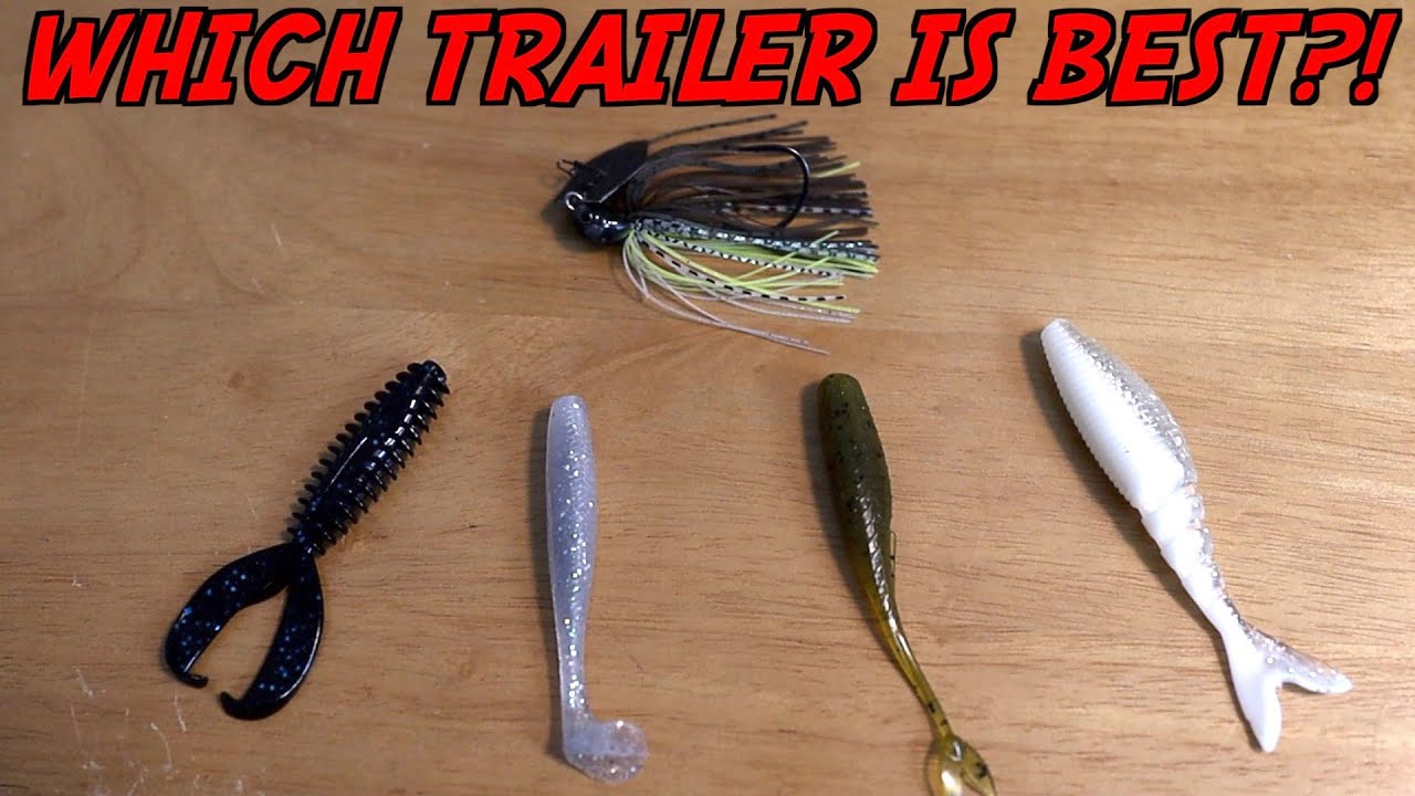4 MUST HAVE Chatterbait Trailers and How to Choose Them! 