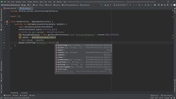 Kotlin Veri Kaydetme(SharedPreferecences)