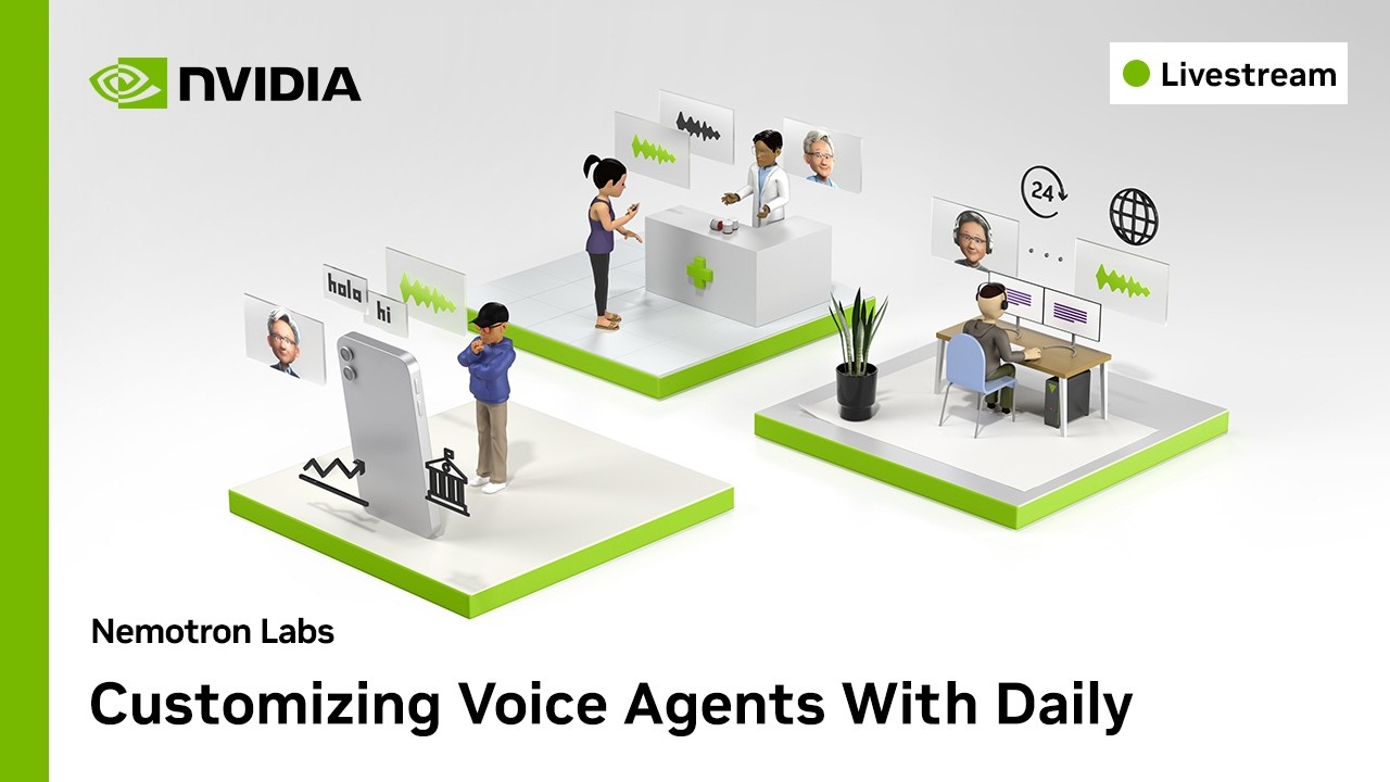 Customizing Vertical Voice Agents with ASR and LLM Fine-Tuning | Nemotron Labs thumbnail