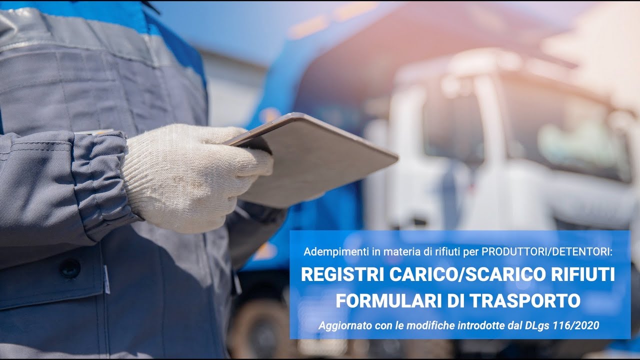  Registro Carico Scarico Rifiuti: per Detentori Modello