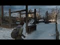The Last of Us Part II PS5 - Amazing graphics and snowball fight