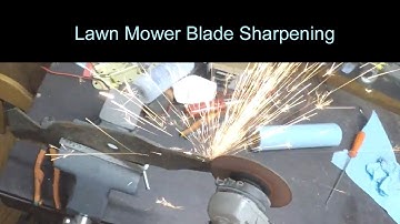 How to sharpen lawn mower blades cub cadet lt 1022