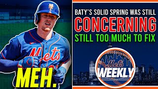 Mets 3B Brett Baty STILL Has WAY Too Much to Fix