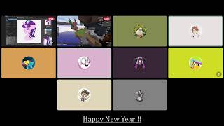 New Year countdown stream 2020