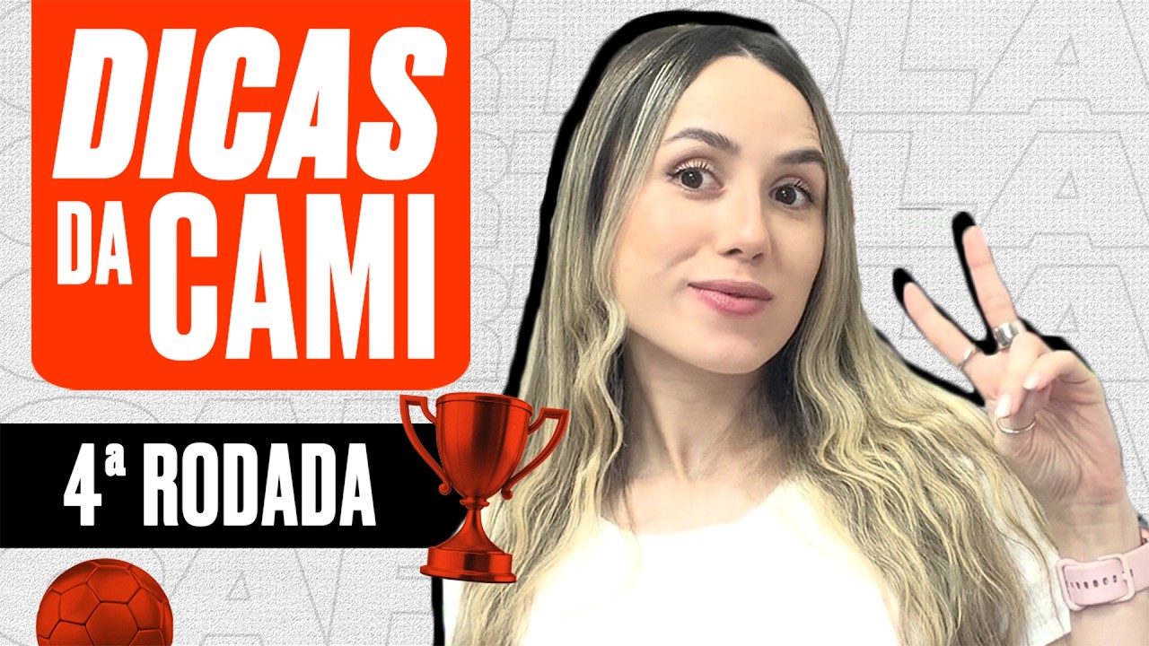 4ª rodada | Dicas da Cami | Cartola 2026 🎩⚽