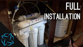 Installing a Reverse Osmosis Drinking Water System