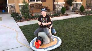 Kevin's Hovercraft Science Experiment