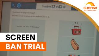 Schools trial screen bans as student results plummet | Sunrise