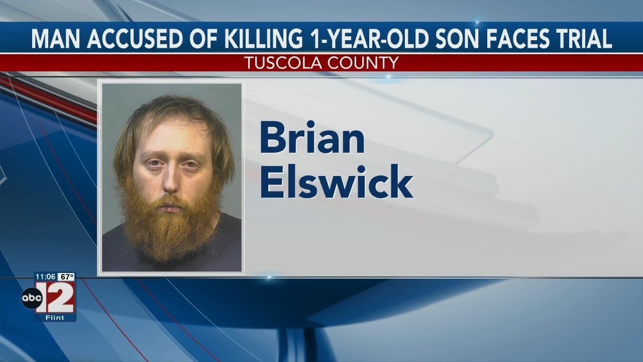 Tuscola County man accused of killing 1-year-old son faces trial - YouTube