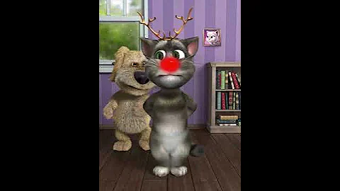 Talking Tom singing