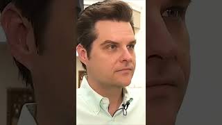 Matt Gaetz didn't give a sh!t #explore #shorts