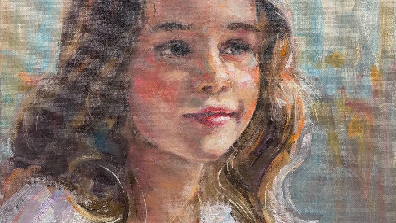 Retrato de mi hija Alicia a partir de una foto: proceso creativo y consejos prácticos