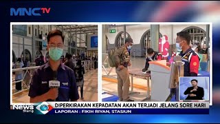 Calon Penumpang Kembali Padati Stasiun Pasar Senen  Lis 2512