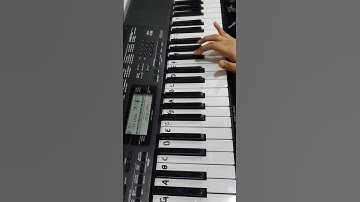 Thumbnail of Oh Sita Hey Rama on keyboard/ by Manu#shorts