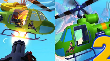 Heli Gunner 2 Chopper Shooter Get To The Chopper - Android Gameplay