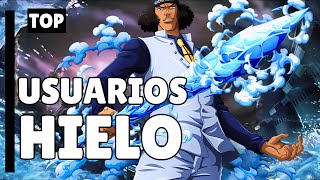 8 USUARIOS de HIELO más PODEROSOS del ANIME