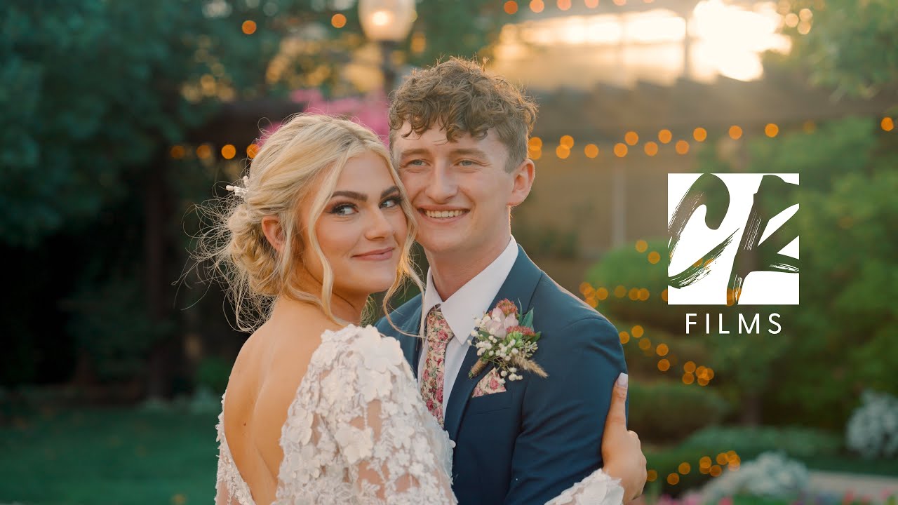 Bri + Connor | Utah Le Jardin Wedding | 4K
