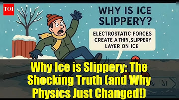 Why Ice is Slippery: The Shocking Truth (and Why Physics Just Changed!)
