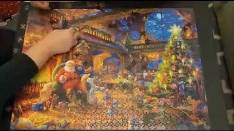 Advent Calendar 2023 Christmas Jigsaw Puzzles – Santa’s Workshop Puzzle 1008 Pieces
