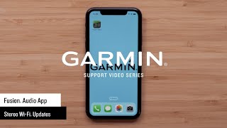 Garmin Support | Fusion® Marine Stereos | Updating via Wi-Fi® Wealth