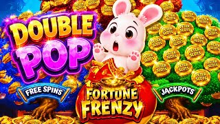 I got the Double Pops on Fortune Frenzy slot machine!! screenshot 4
